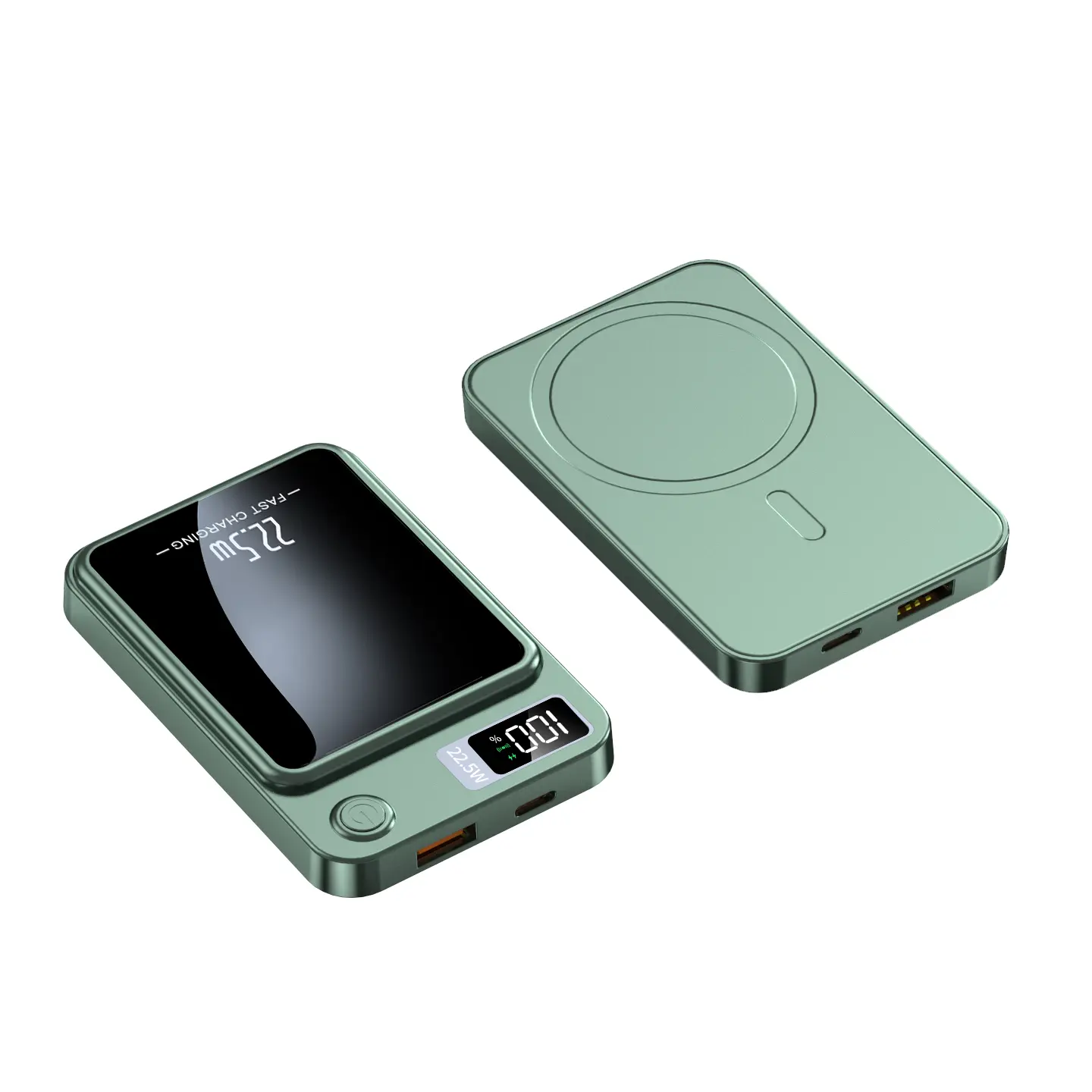 22.5WMagnetic Wireless PowerBank - 5000/10000mah